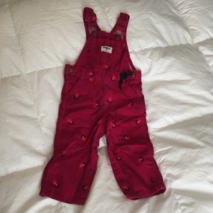 Pink 12M Corduroy Overalls (must bundle)